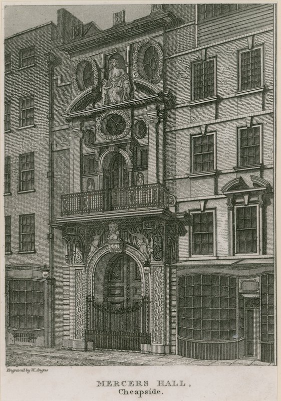 Mercers Hall，Cheapside，伦敦 作者 英语学校