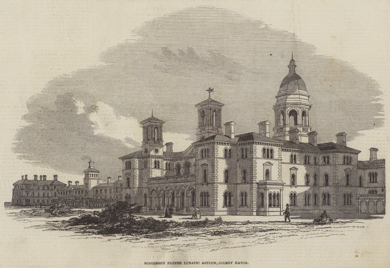 Middlesex Pauper Lunatic Asylum，Colney Hatch 作者 英语学校