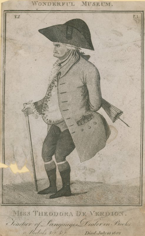 Theodora De Verdion小姐，语言教师和书籍经销商 作者 英语学校