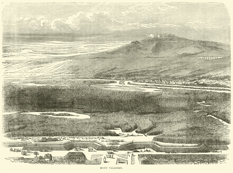 Mont Valerien，1870年9月 作者 英语学校