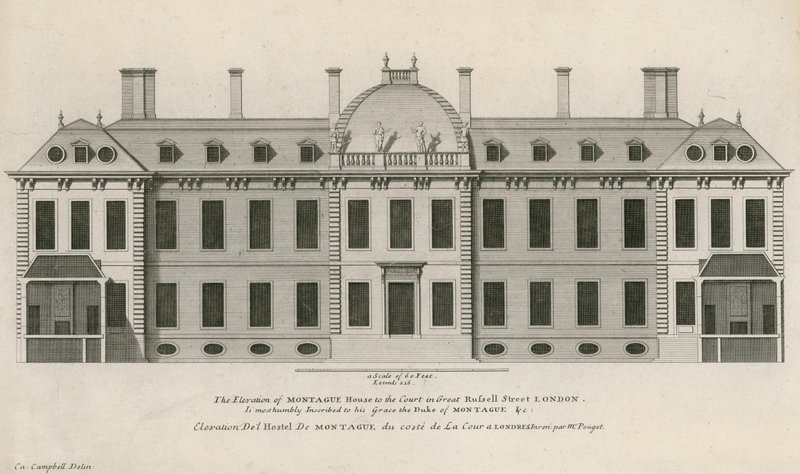 Montague House，Great Russell Street 作者 英语学校