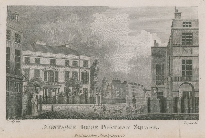 Montague House，波特曼广场，伦敦 作者 英语学校
