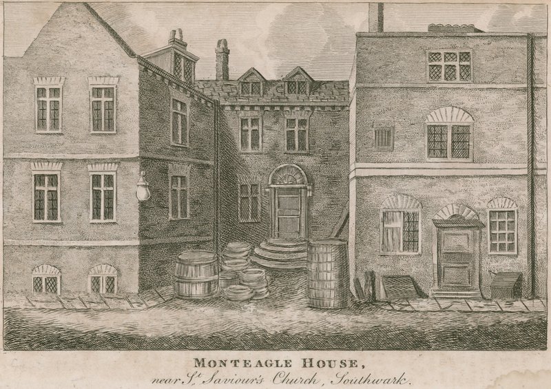 Monteagle House，靠近圣救世主教堂，Southwark，伦敦 作者 英语学校