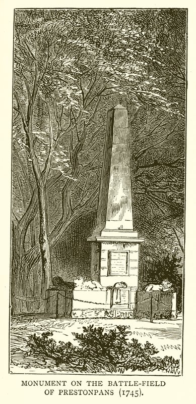 Prestonpans战场上的纪念碑（1745） 作者 英语学校