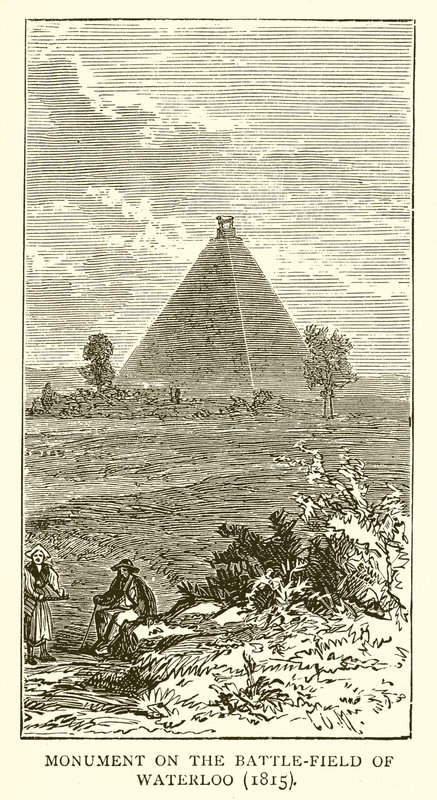 滑铁卢战场上的纪念碑（1815年） 作者 英语学校