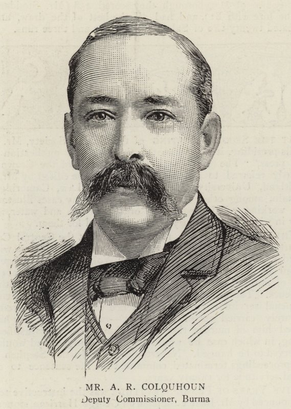 A R Colquhoun先生（雕刻）。 作者 英语学校