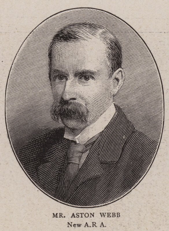 Mr Aston Webb (engraving) 作者 英语学校
