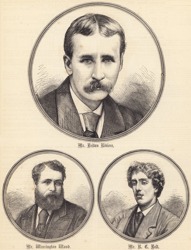 Mr Briton Riviere, Mr Warrington Wood, Mr R C Belt (雕刻) 作者 英语学校