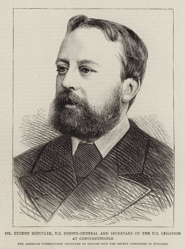 美国总领事兼美国君士坦丁堡公使馆秘书尤金·舒勒（Eugene Schuyler） 作者 英语学校