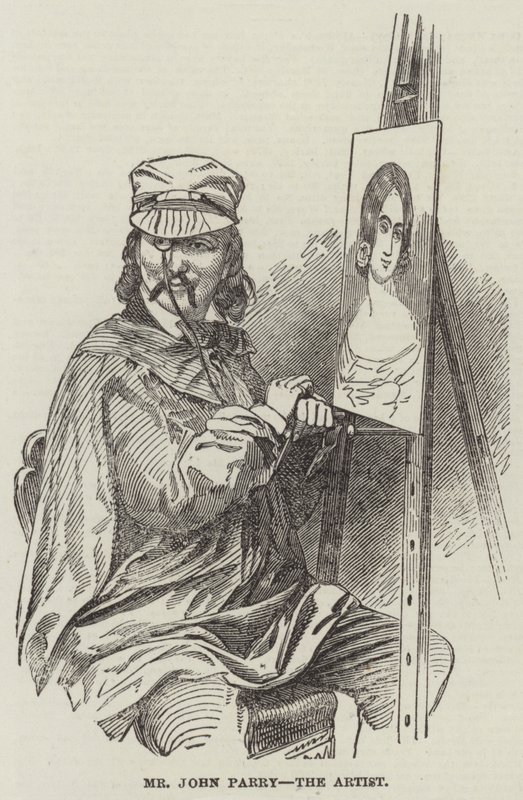 艺术家约翰·帕里先生（版画） 作者 英语学校