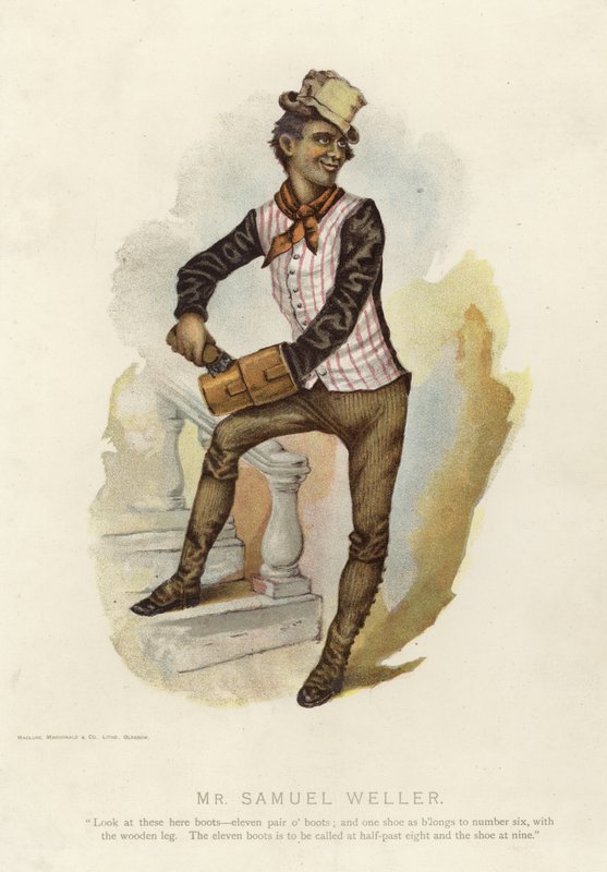 来自Pickwick Papers的Samuel Weller先生 作者 英语学校