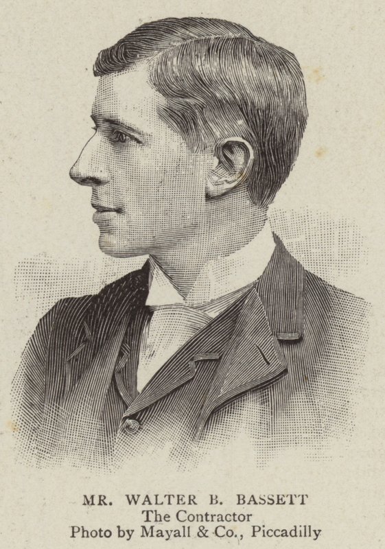 Mr Walter B Bassett (engraving) 作者 英语学校