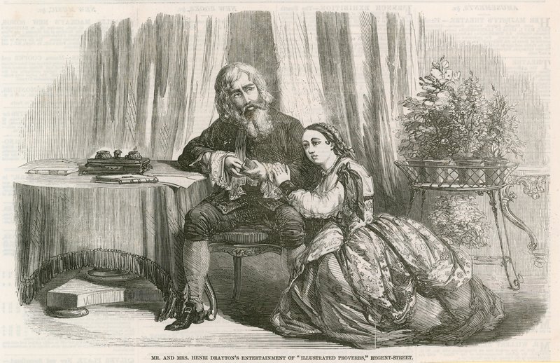 Henri Draytons先生和夫人在伦敦摄政街画报谚语的娱乐活动 作者 英语学校