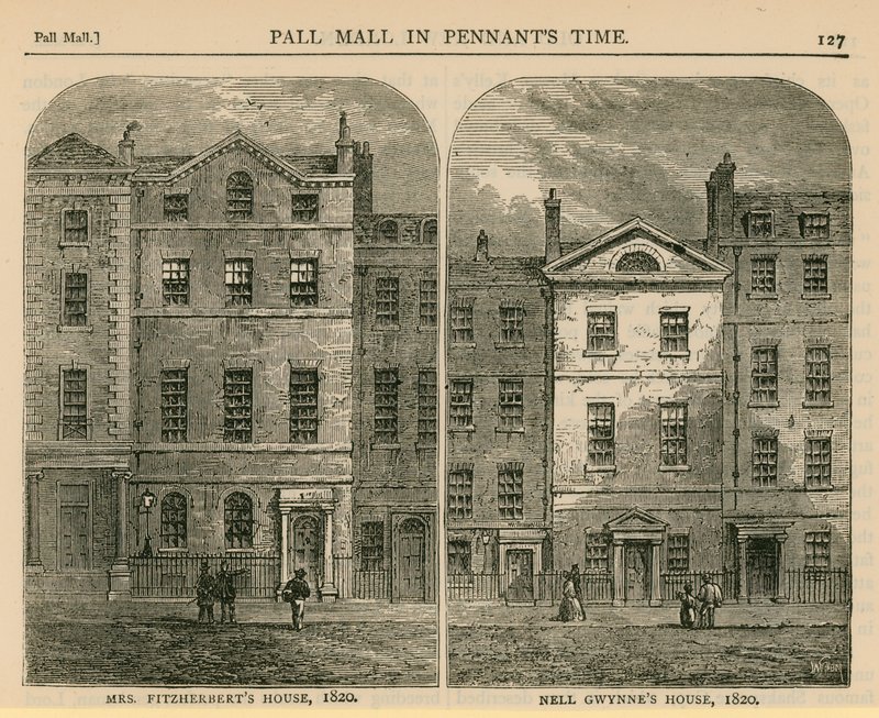 Fitzherberts House女士和Nell Gwynnes House，1820年 作者 英语学校