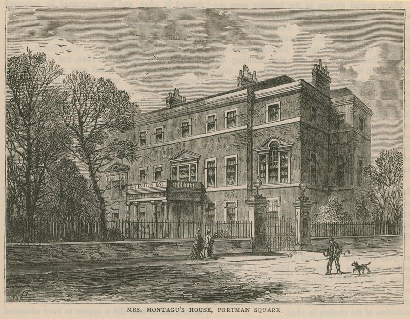 伦敦波特曼广场的Montagus House女士 作者 英语学校