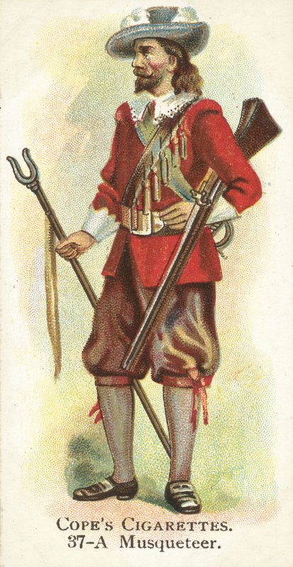 Musquetteer (chromolitho) 作者 英语学校