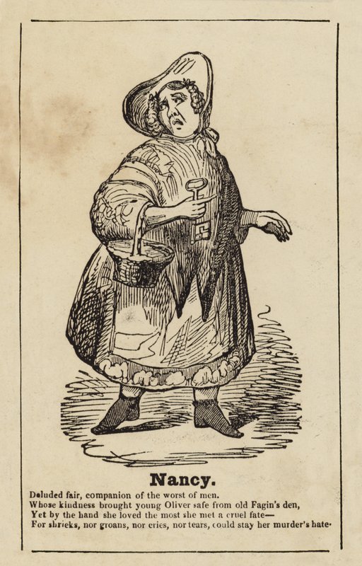 Nancy来自Oliver Twist 作者 英语学校