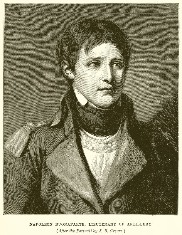 拿破仑Buonaparte，炮兵中尉 作者 英语学校