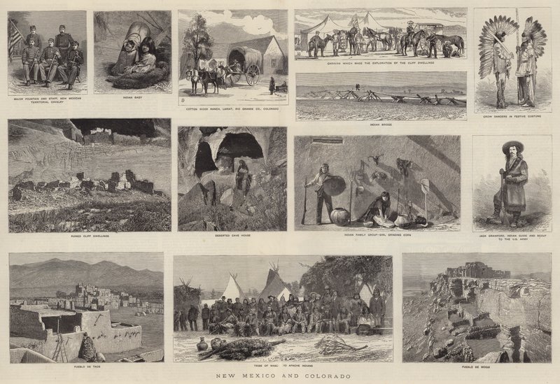 New Mexico and Colorado (engraving) 作者 英语学校