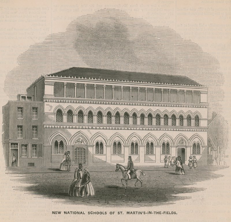 St Martins-in-the-Fields的新国立学校 作者 英语学校