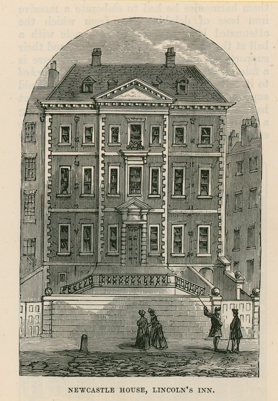 Newcastle House，Lincolns Inn，伦敦 作者 英语学校