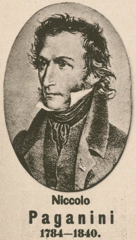 Niccolo Paganini（凹版印刷） 作者 英语学校