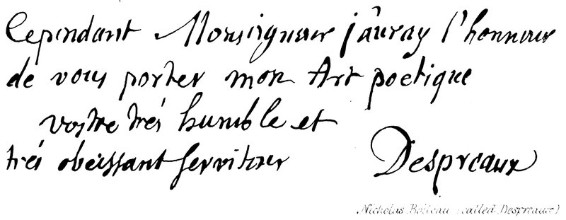 Nicholas Boileau（称为Despreaux） 作者 英语学校