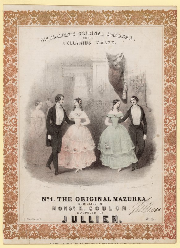 没有1 Julliens Original Mazurka，或者Cellarius False 作者 英语学校