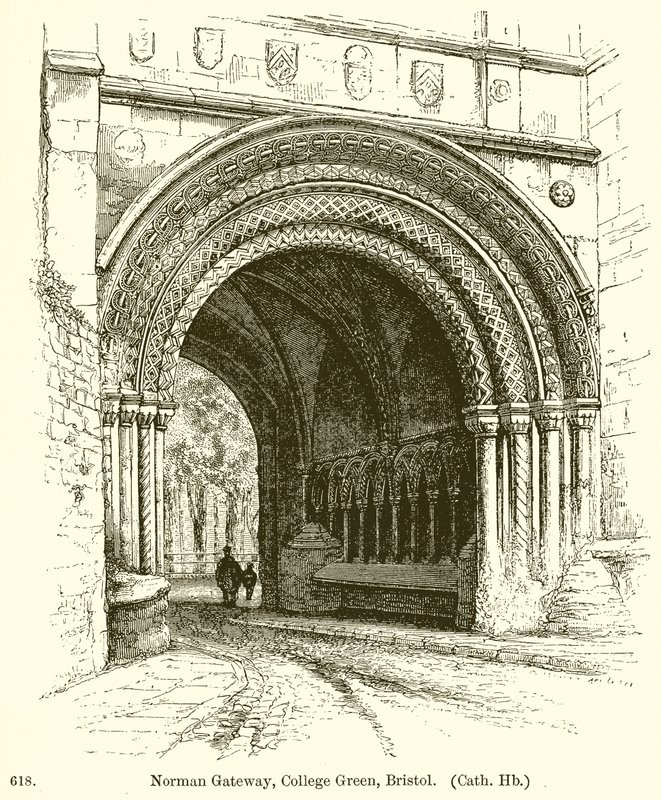 Norman Gateway，College Green，Bristol 作者 英语学校