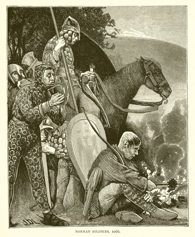 诺曼士兵，1066年 作者 英语学校