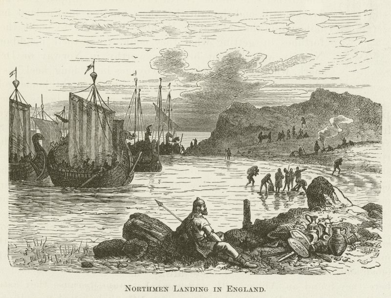 Northmen Landing in England 作者 英语学校