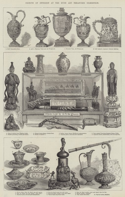 莱德艺术珍品展（版画）的感兴趣的对象 作者 英语学校
