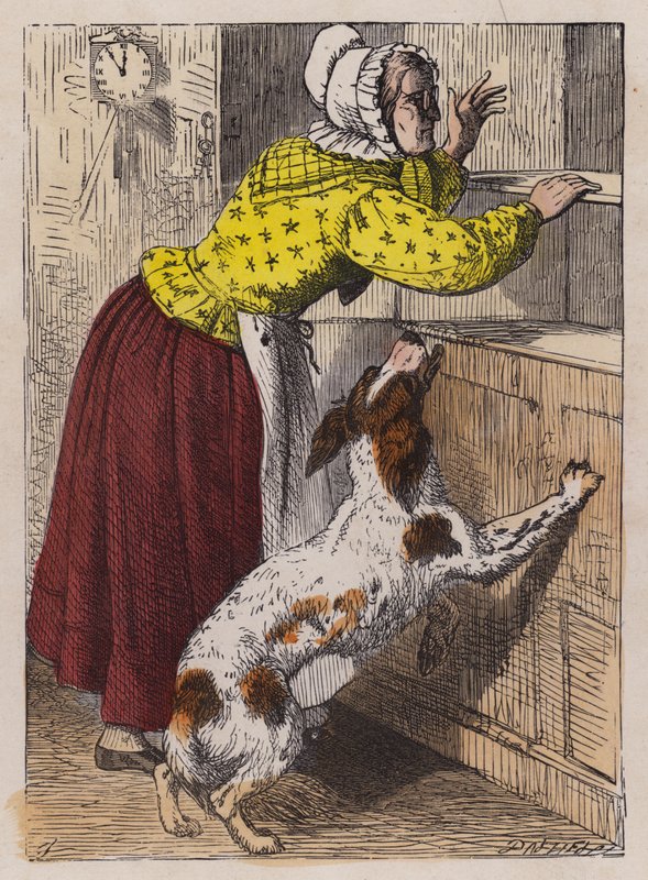 Old Mother Hubbard (coloured engraving) 作者 英语学校