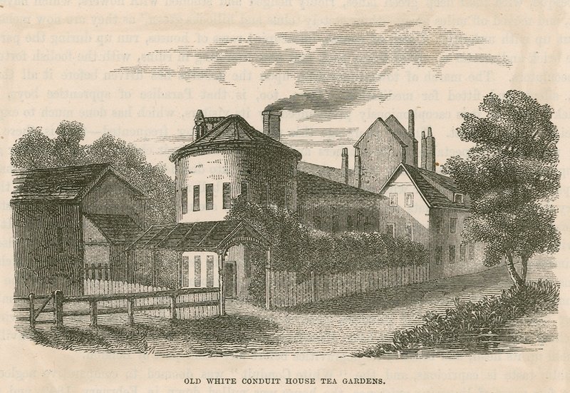 老白色管道房子茶园，Pentonville，伦敦 作者 英语学校