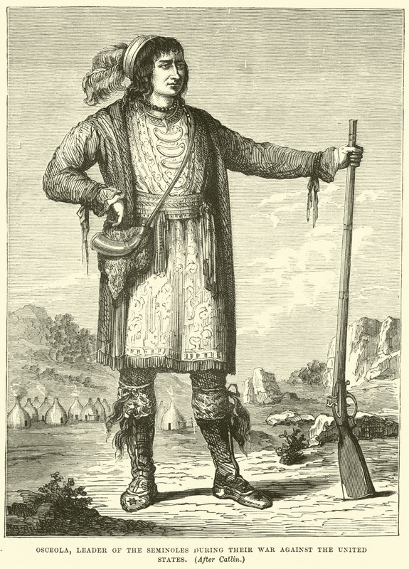 Osceola，塞米诺尔人在与美国的战争中的领导者 作者 英语学校