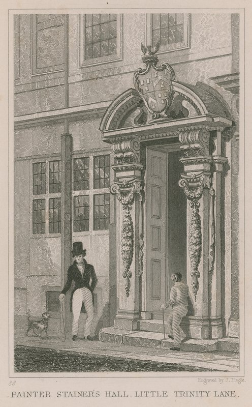 画家Stainers Hall，伦敦小三一巷 作者 英语学校