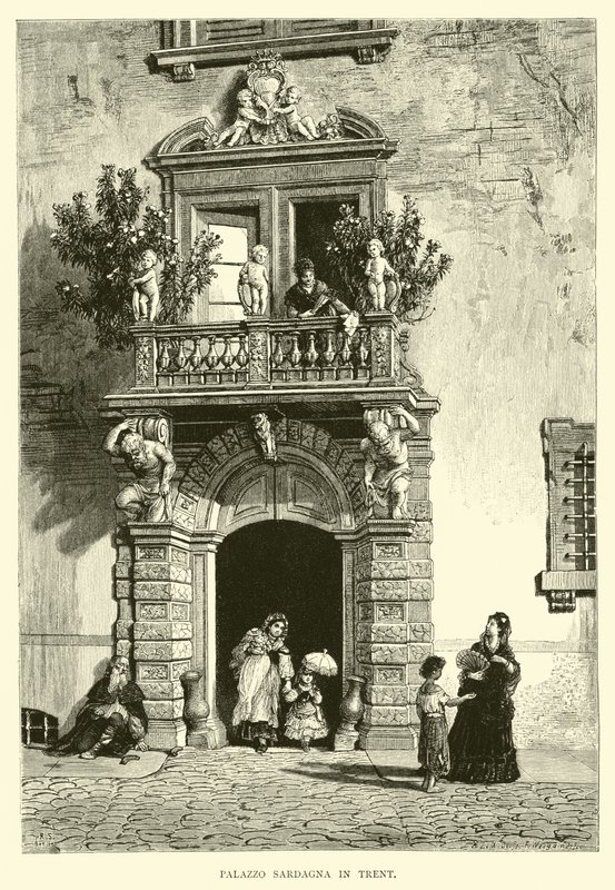 Palazzo Sardagna在特伦特 作者 英语学校