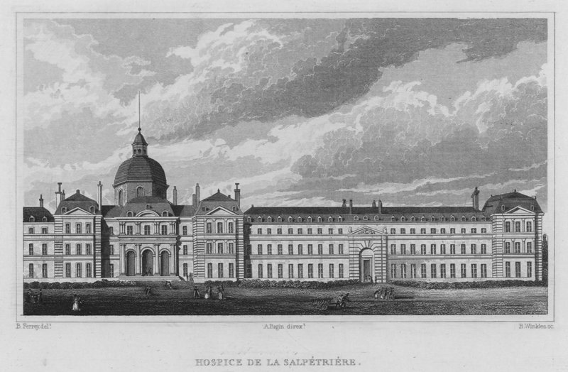 Paris, Hospice De La Salpetriere (engraving) 作者 英语学校