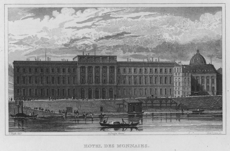 巴黎, Hotel Des Monnaies (雕刻) 作者 英语学校