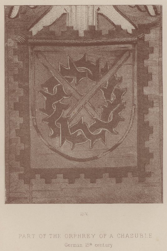 德文字母 "Orphrey "的一部分 作者 英语学校