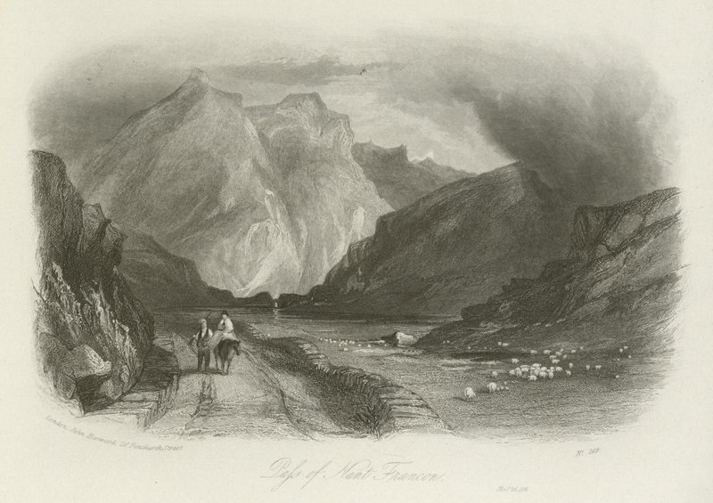 Nant Ffrancon，北威尔士的通行证 作者 英语学校