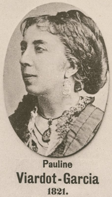 Pauline Viardot-Garcia（雕刻） 作者 英语学校