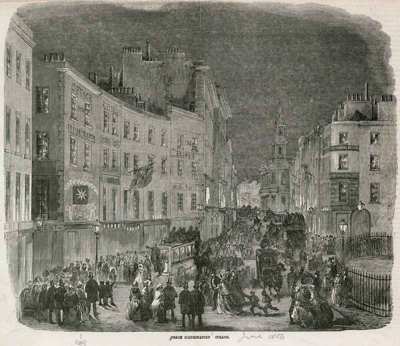 和平照明，斯特兰德，1856年6月 作者 英语学校