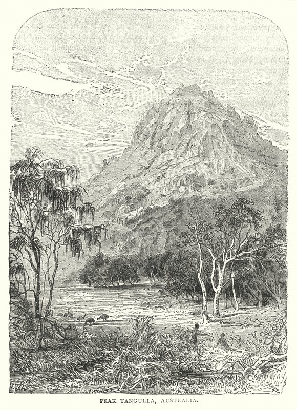 Peak Tangulla, Australia (engraving) 作者 英语学校