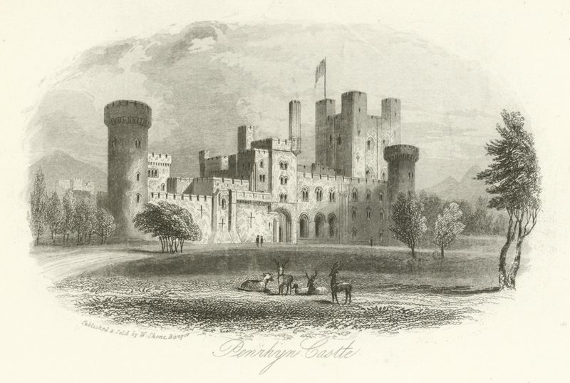 Penrhyn城堡，Llandygai，威尔士 作者 英语学校