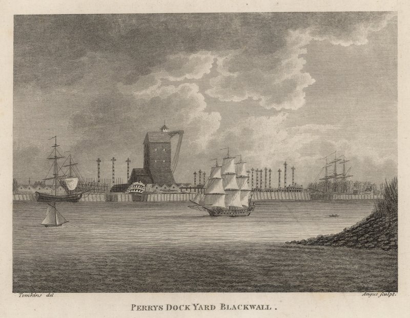 Perrys Dock Yard，布莱克威尔 作者 英语学校