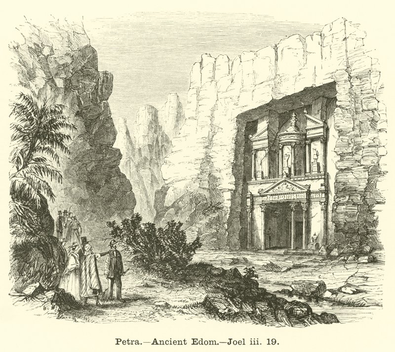 Petra，Ancient Edom，Joel，iii，19 作者 英语学校