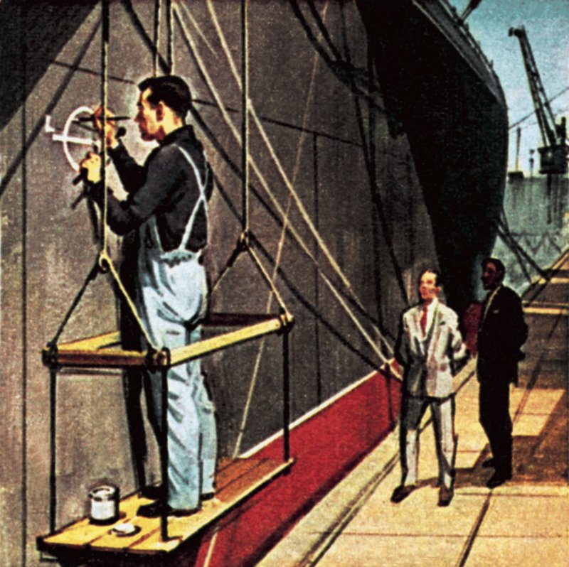 Plimsol标记或载重线 作者 英语学校