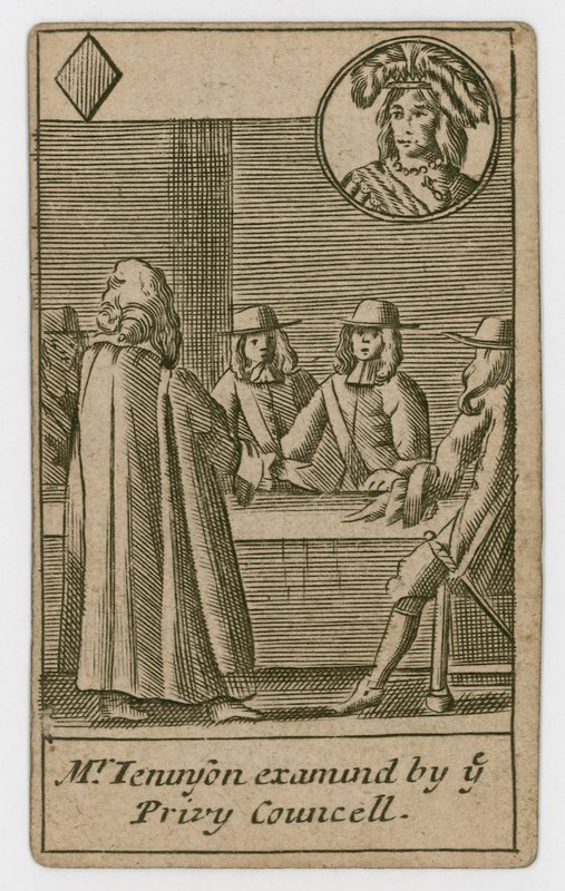 Popish Plot扑克牌，1679年 作者 英语学校