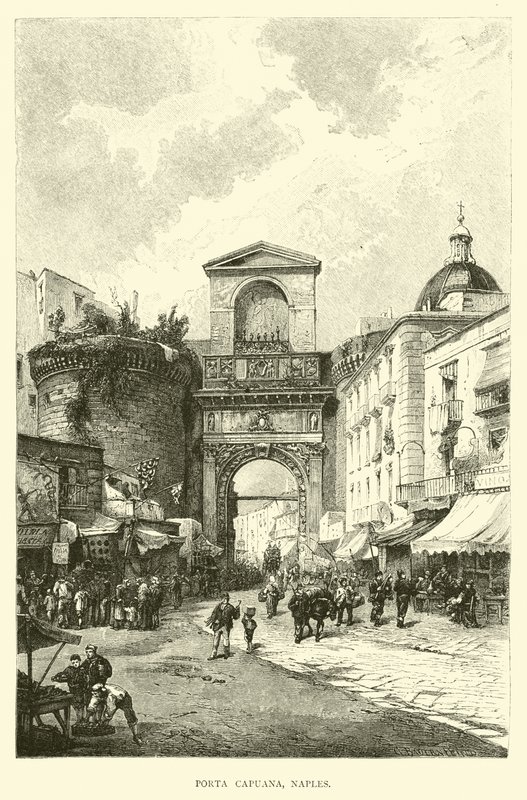 Porta Capuana，那不勒斯 作者 英语学校